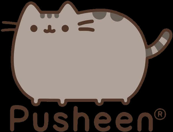 Pusheen_ Cat_ Cartoon_ Character PNG