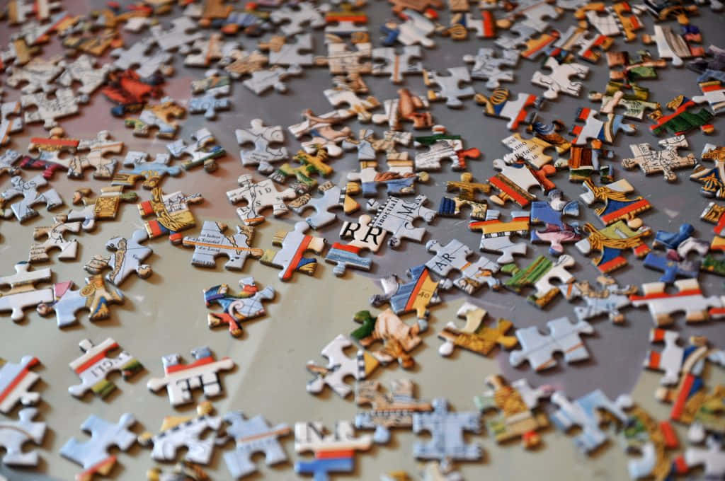 Fun Jigsaw Puzzle Floor Picture
