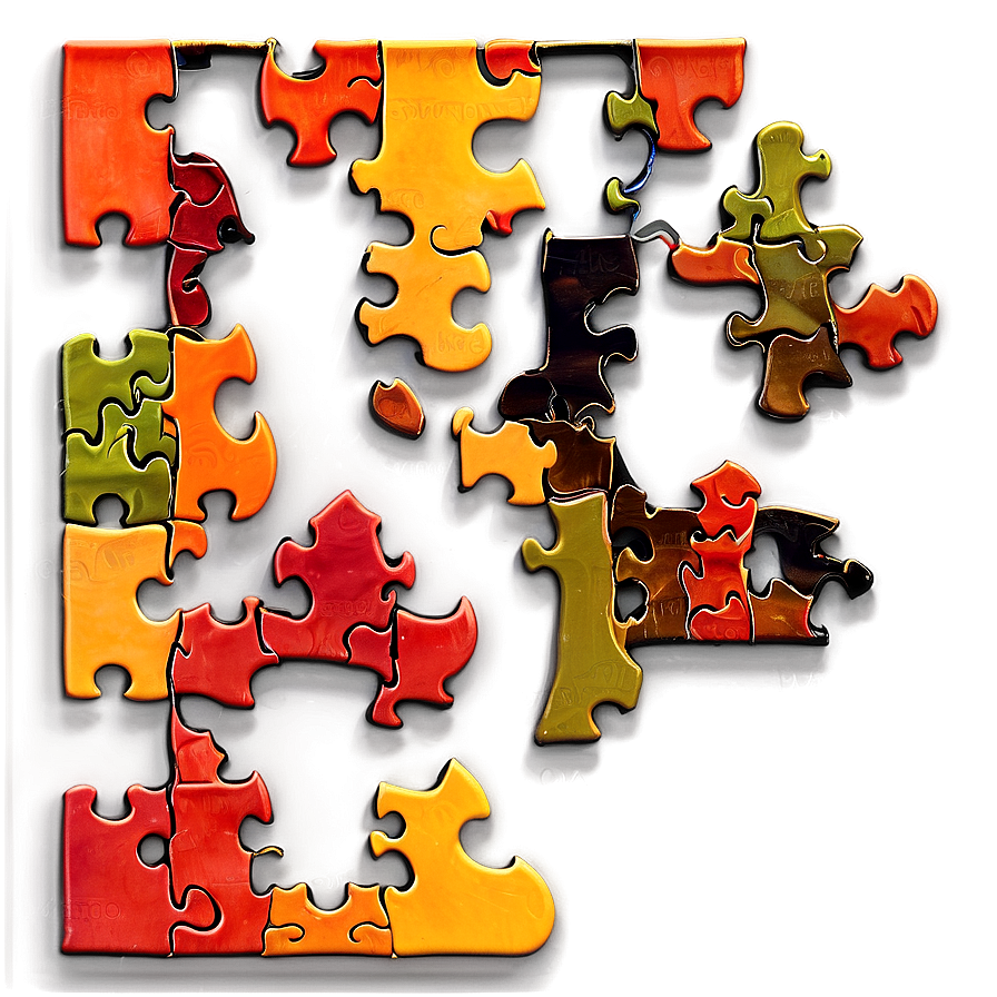 Puzzle Piece Border Png Ifb82 PNG