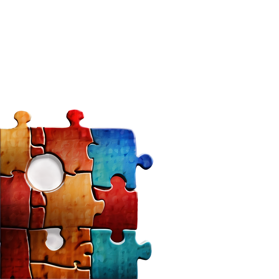 Puzzle Piece Border Png Vna49 PNG