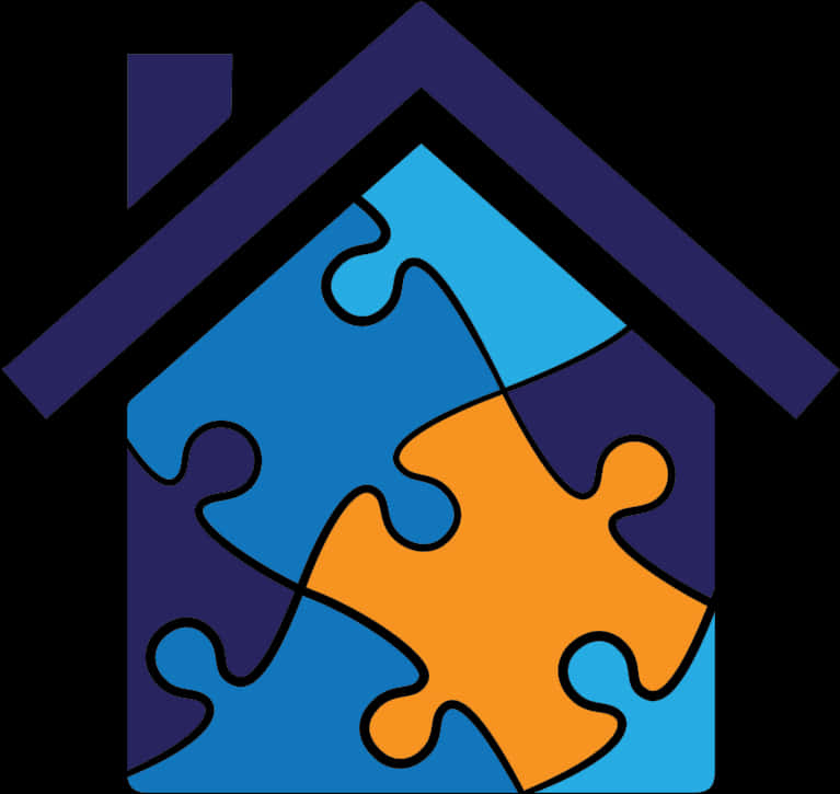 Puzzle Piece Home Icon PNG