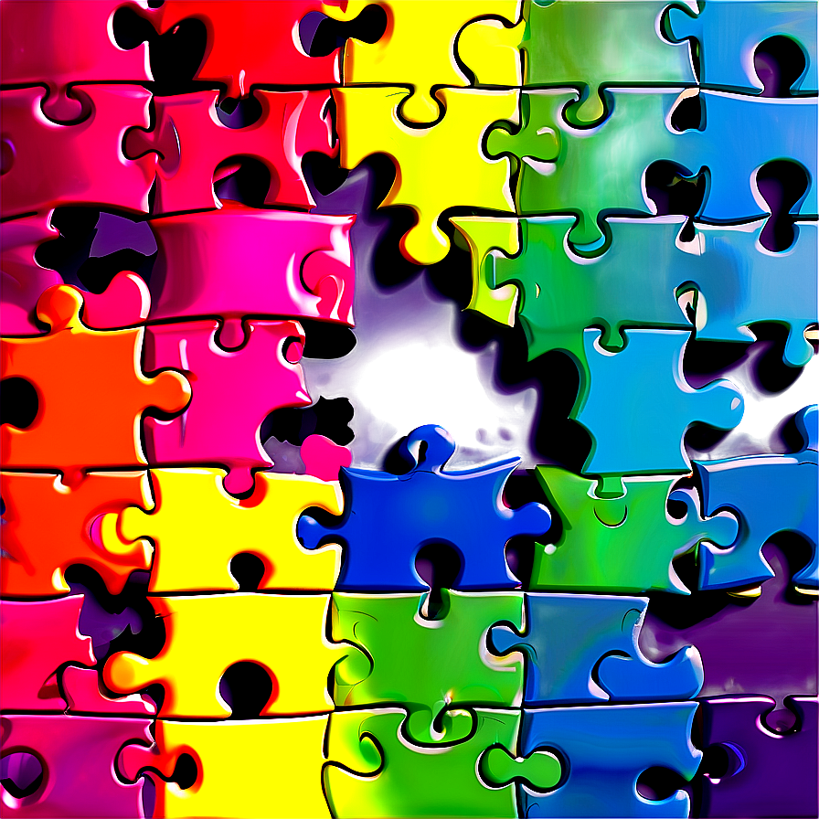 Puzzle Pieces Clipart Png 06132024 PNG