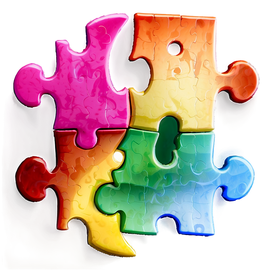 Puzzle Pieces D PNG