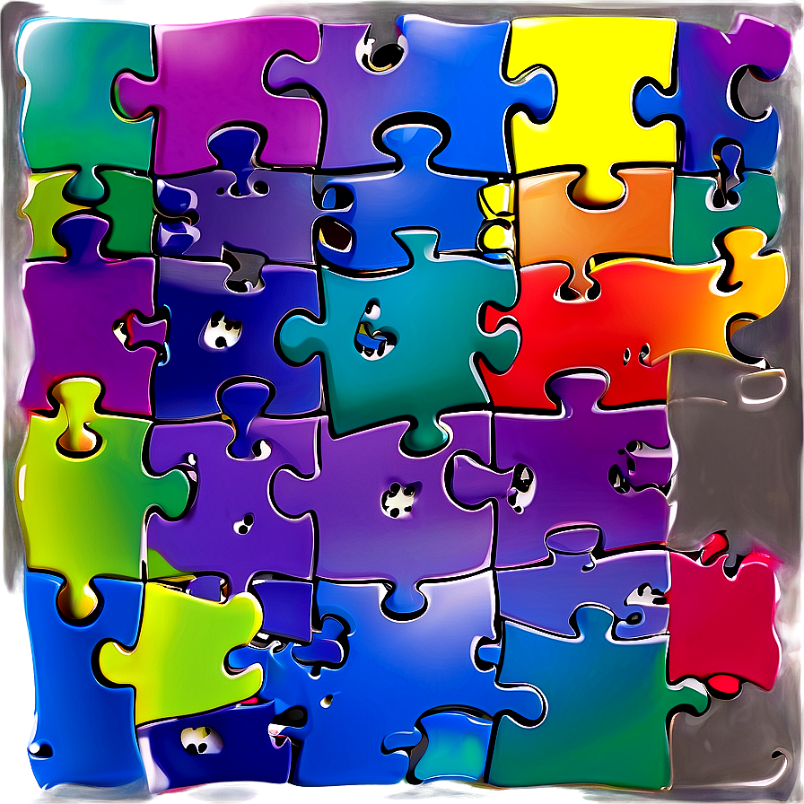 Puzzle Pieces Vector Png Pyl PNG