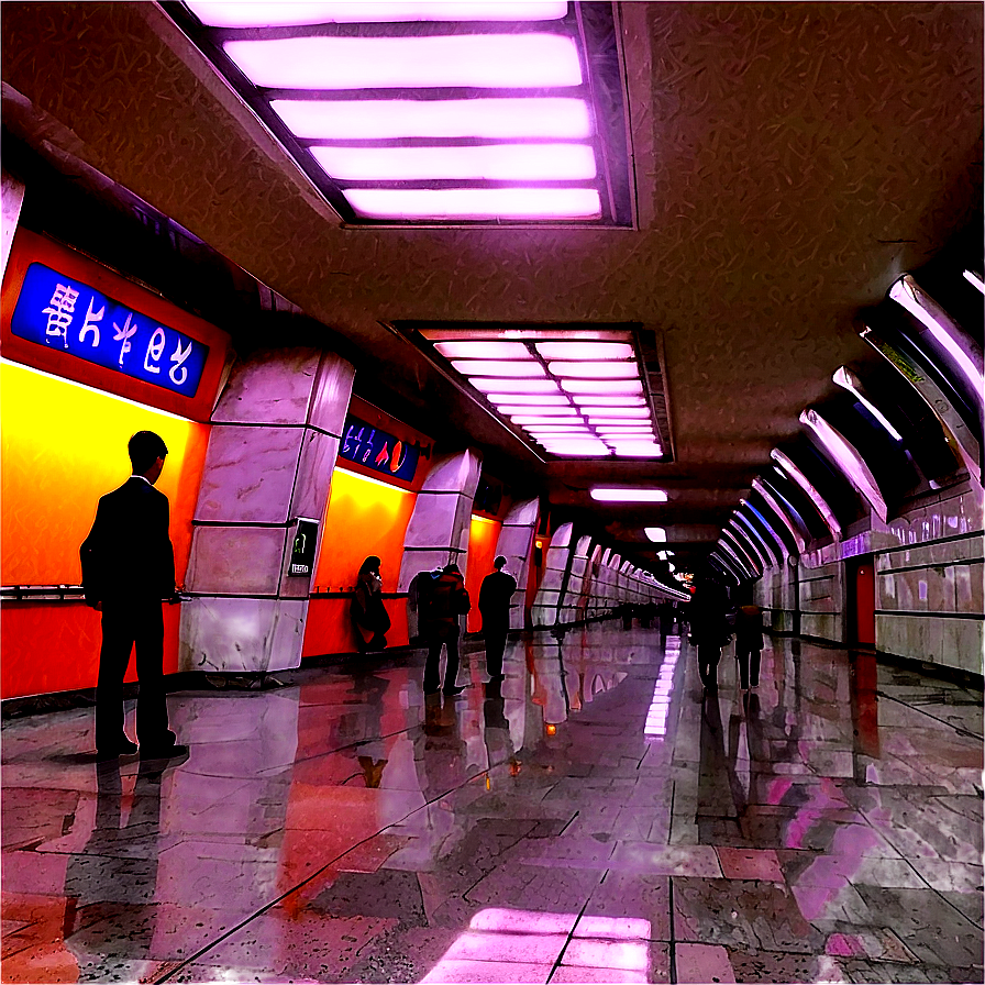 Download Pyongyang Metro Station Png 06242024 | Wallpapers.com