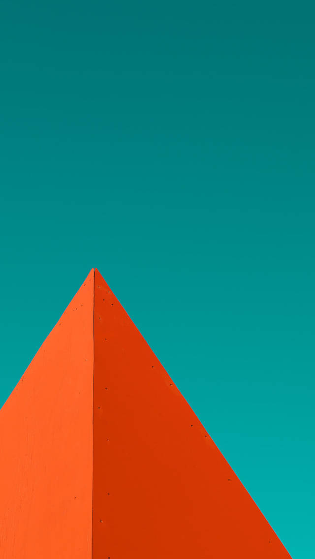 Pyramid Minimalist Phone Wallpaper