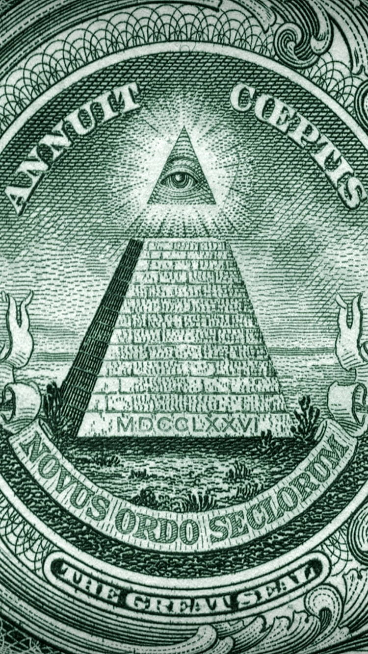 Pyramid Money Iphone Wallpaper