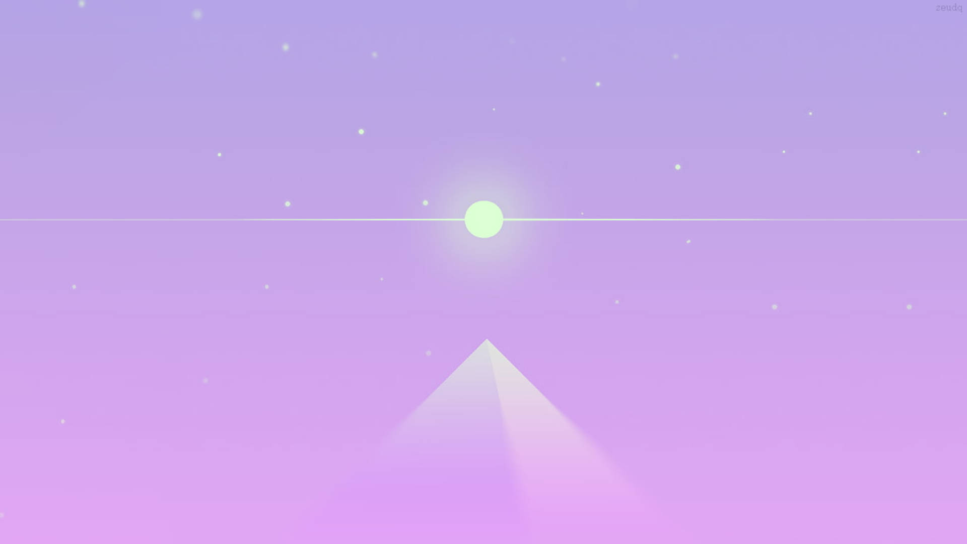 Pyramid Pastels Aesthetic Computer Wallpaper