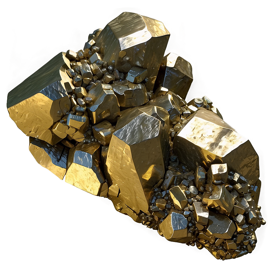 Pyrite Rocks Png 05242024 PNG