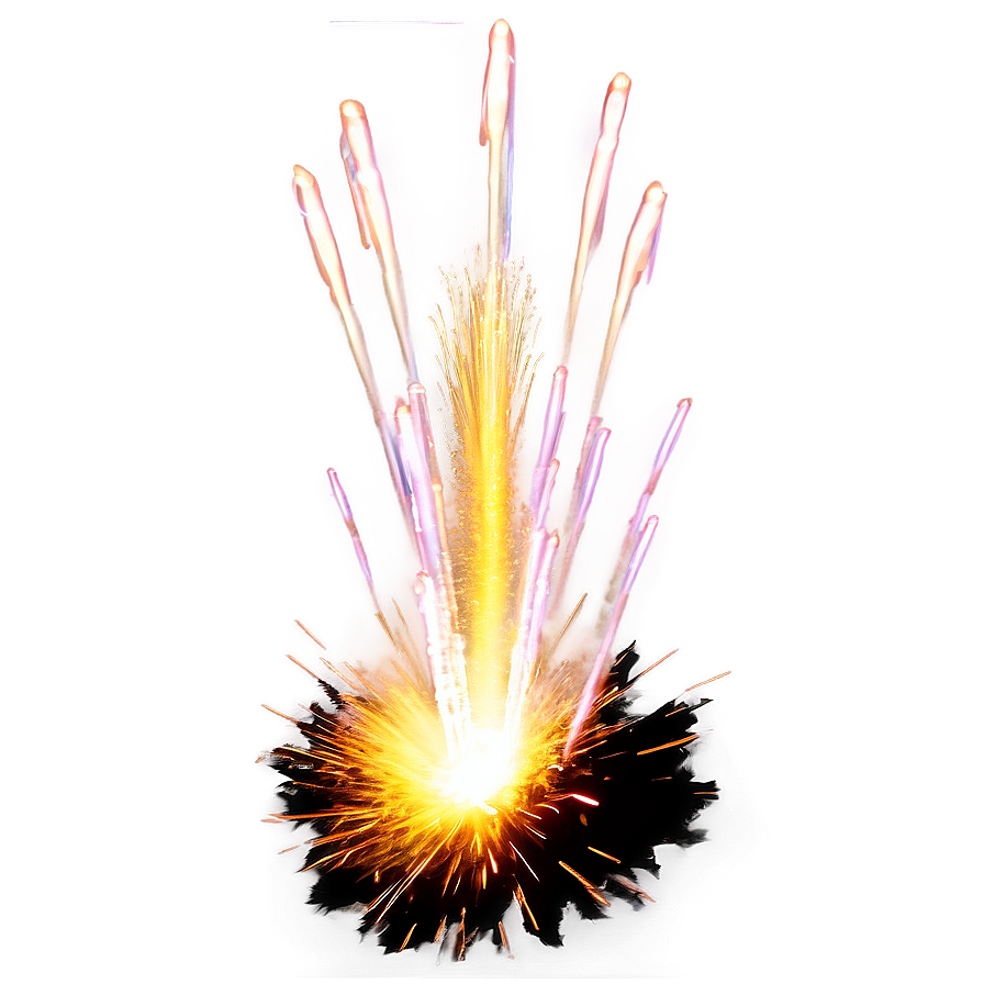 Pyrotechnic Explosion Display Png 95 PNG