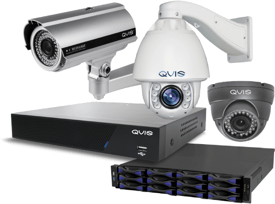 Q V I S Security Camera System Components PNG