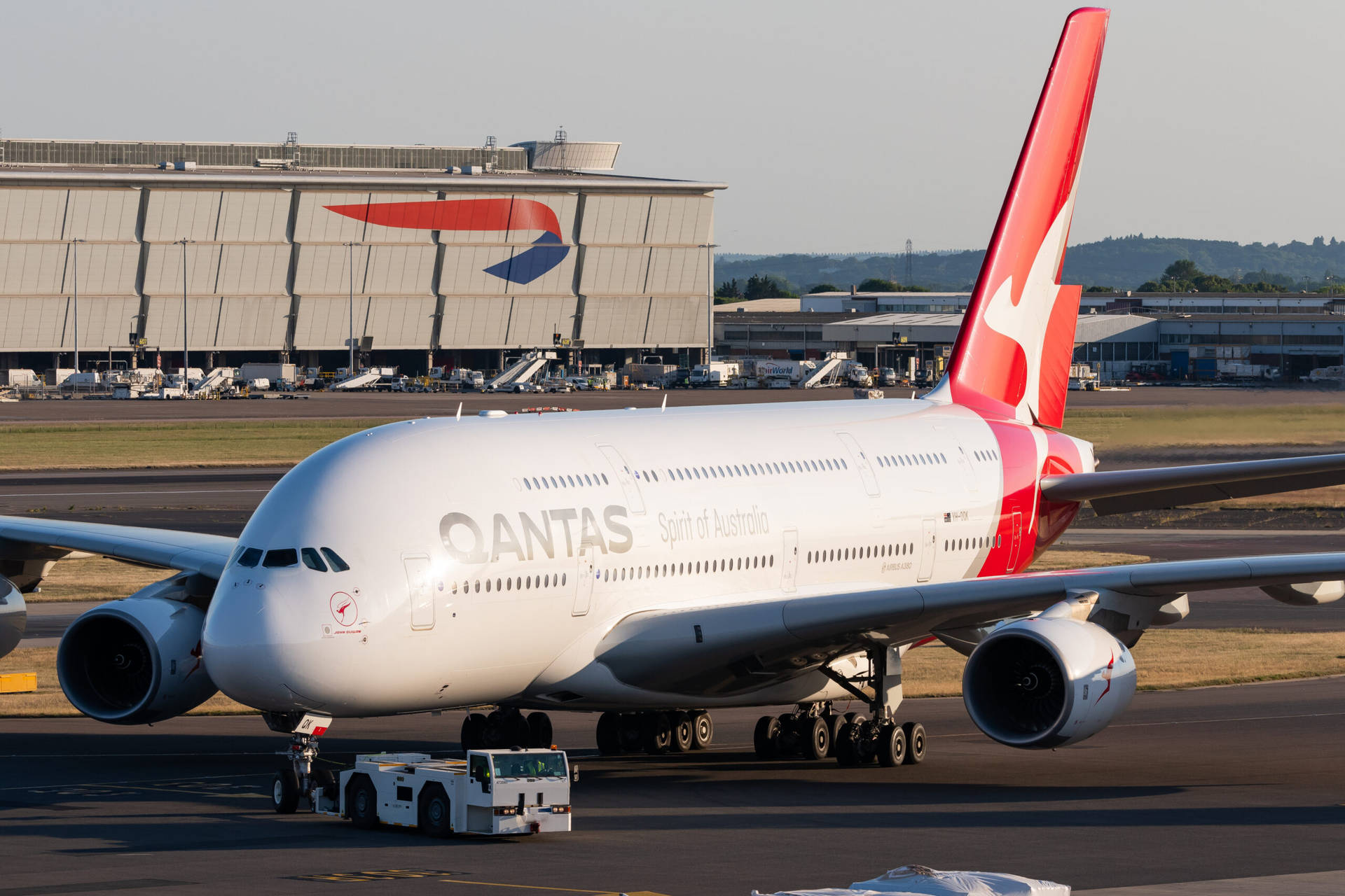 Qantas Airbus A380 Wallpaper