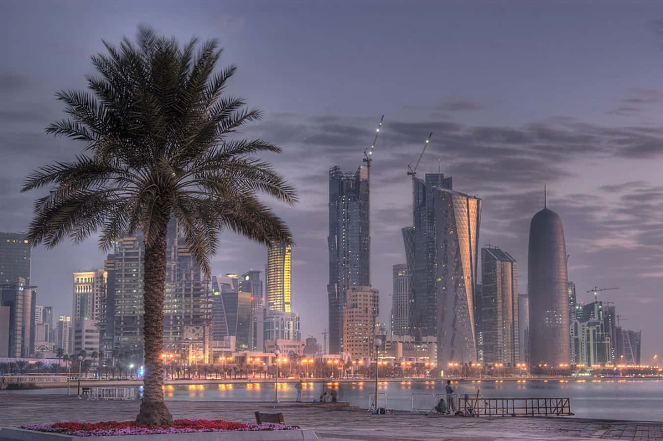 Imagenlos Rascacielos De Qatar