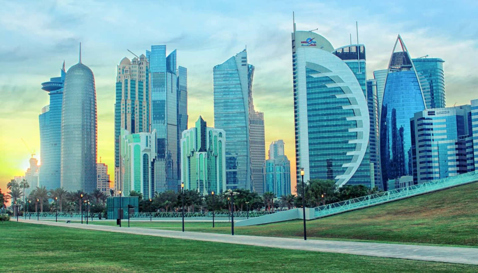 Nydde Smukke Landskaber I Qatar