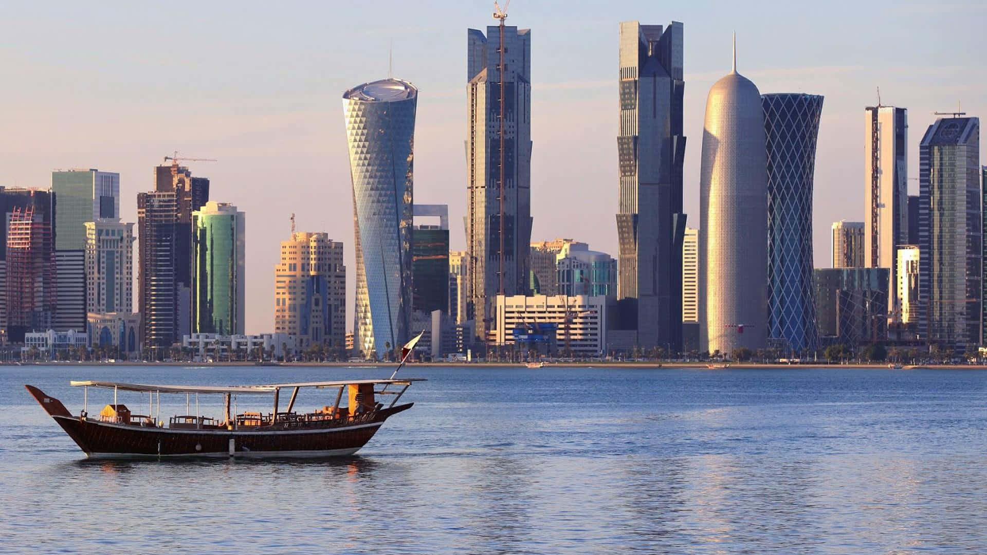Upptäckden Naturliga Sidan Av Qatar