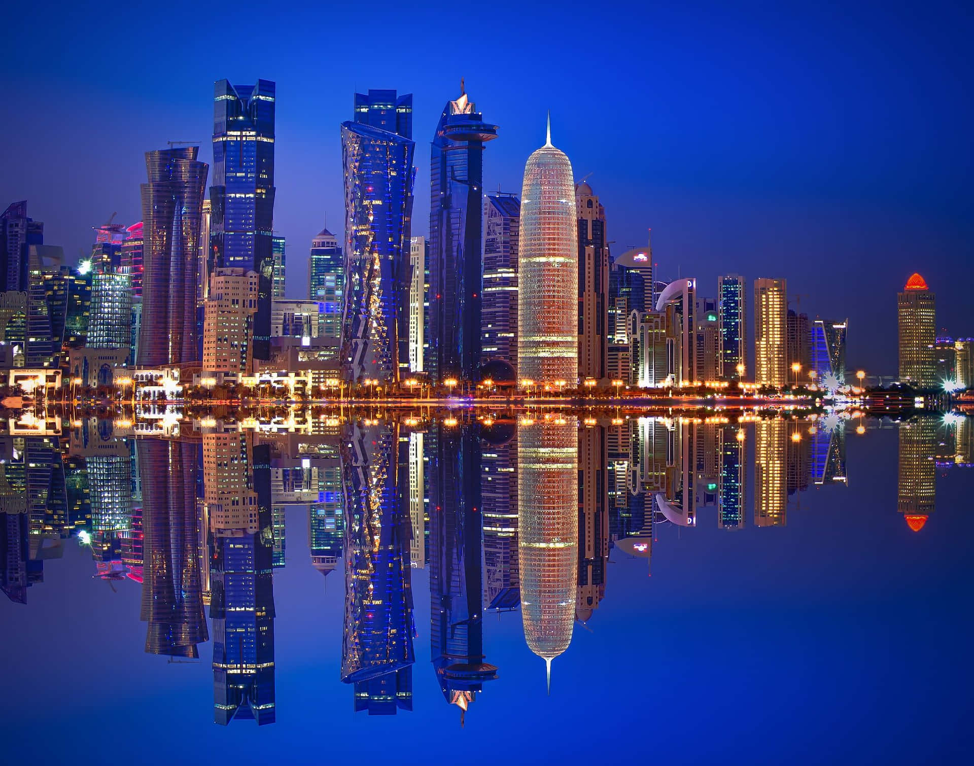 Willkommenin Katar, Dem Reichen Juwel Des Nahen Ostens.
