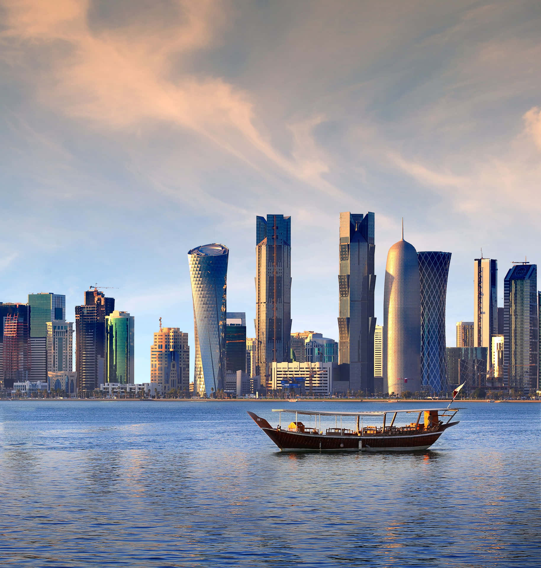 Roensfredfyldte Ørken I Qatar