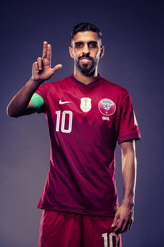 Qatar National Football Team Captain Hassan Al-haydos Picture