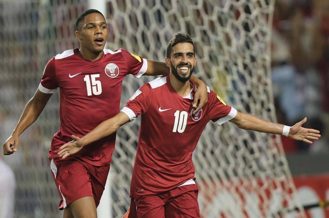 Qatar National Football Team Dynamic Duo