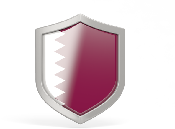Qatar National Shield Icon PNG