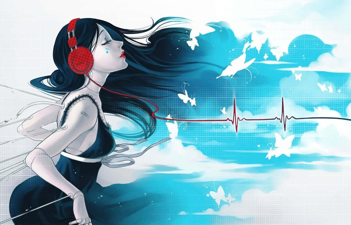 Qinni Music Artist Anime Wallpaper