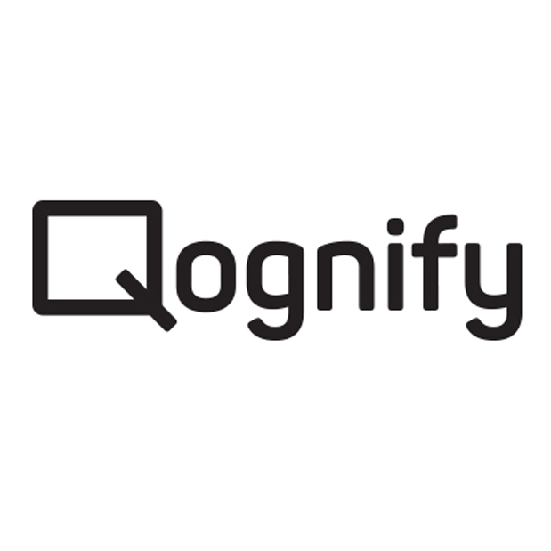 Qognify Logo Blackon Transparent PNG