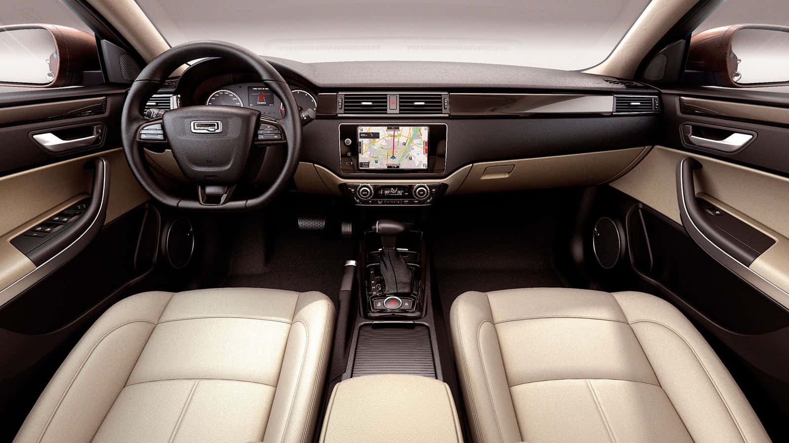 Tampilan Interior Qoros5 S U V Wallpaper