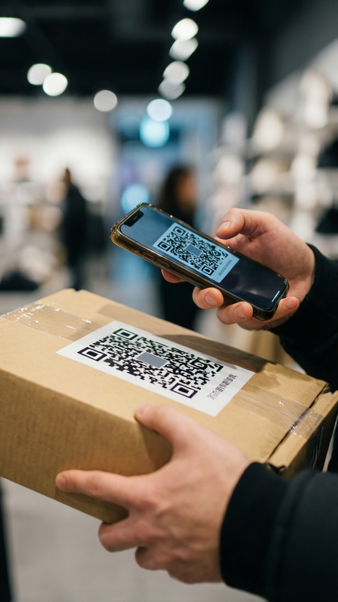 QR-code scannen Achtergronden