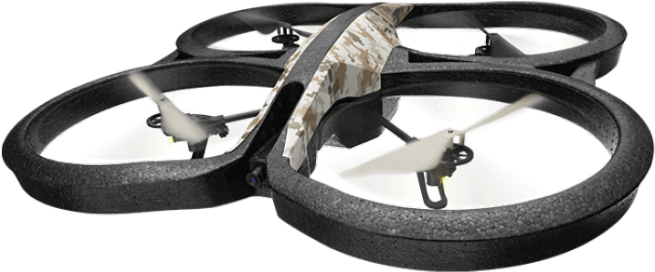 Quadcopter Drone Isolated PNG