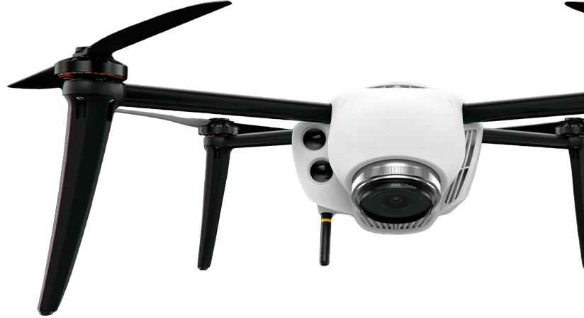 Quadcopter Dronewith Camera PNG