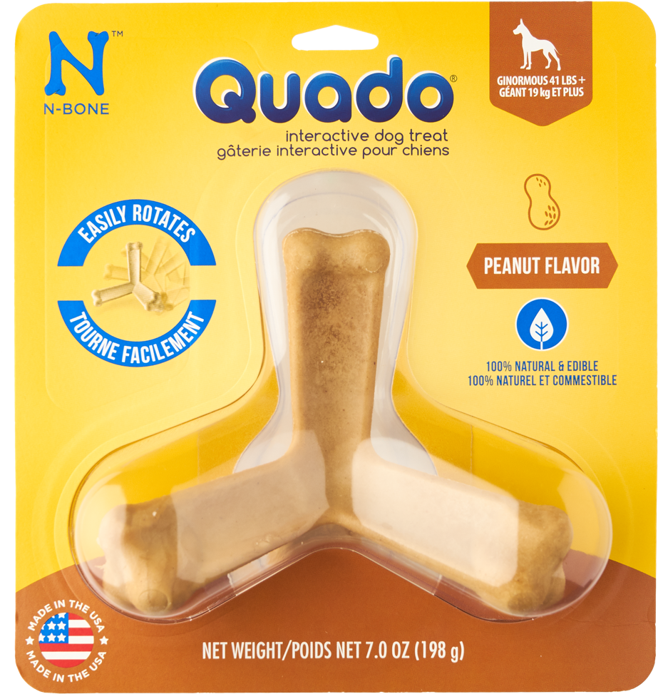 Quado Dog Treat Packaging PNG