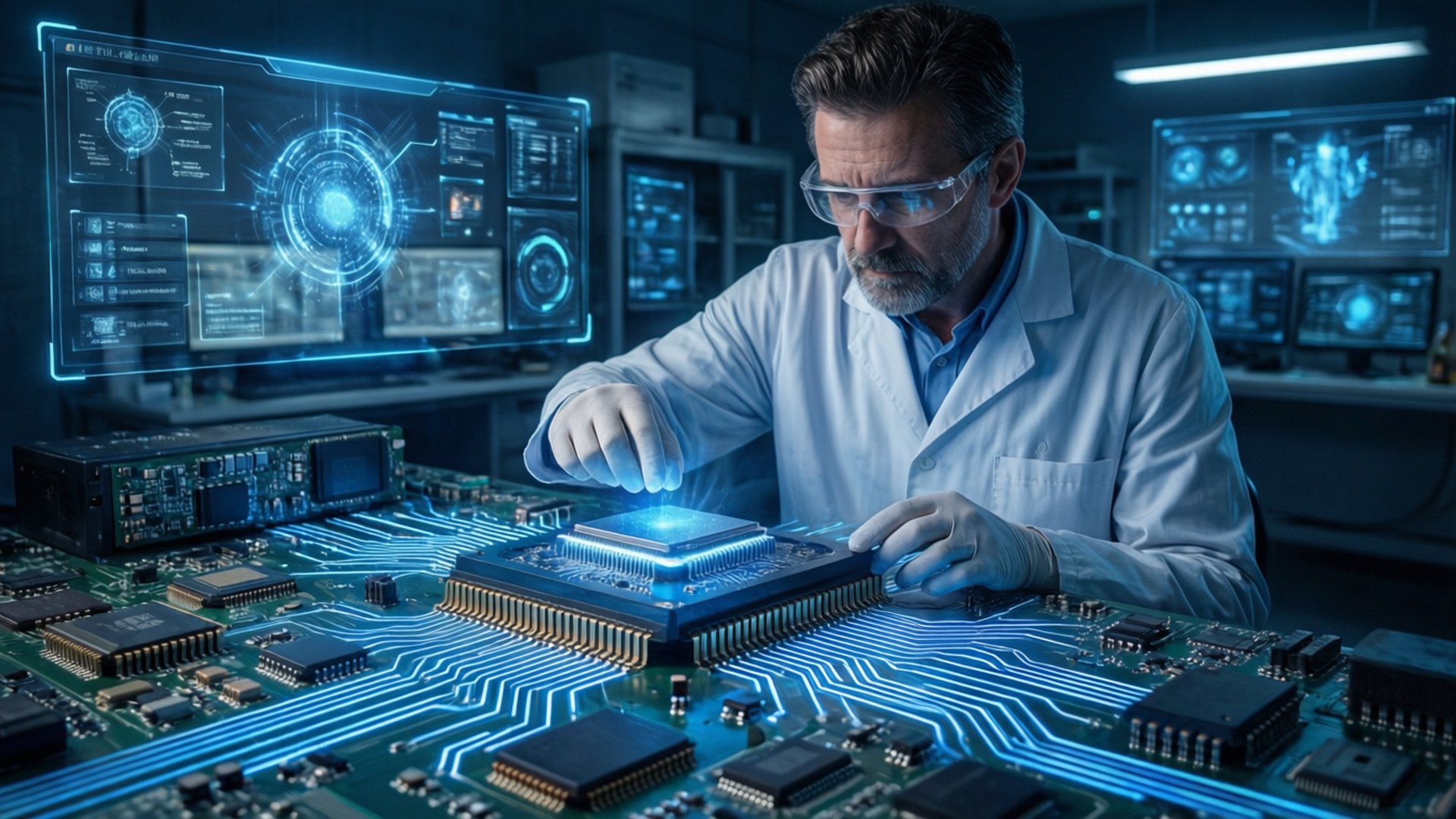 Quantum Lab Fonds d'écran