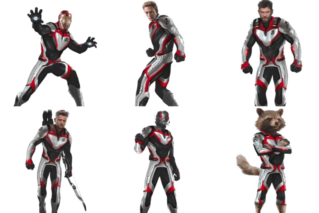 Quantum Realm Suits Team PNG