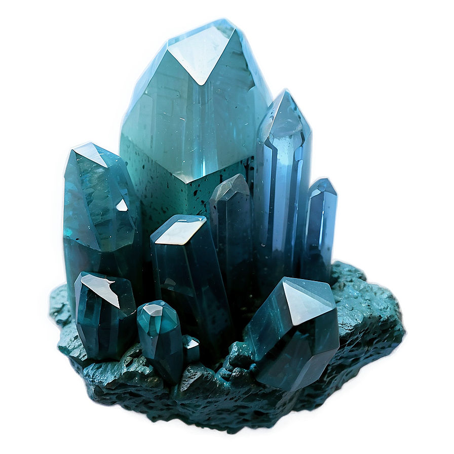 Quartz Crystal Cluster Png 06132024 PNG