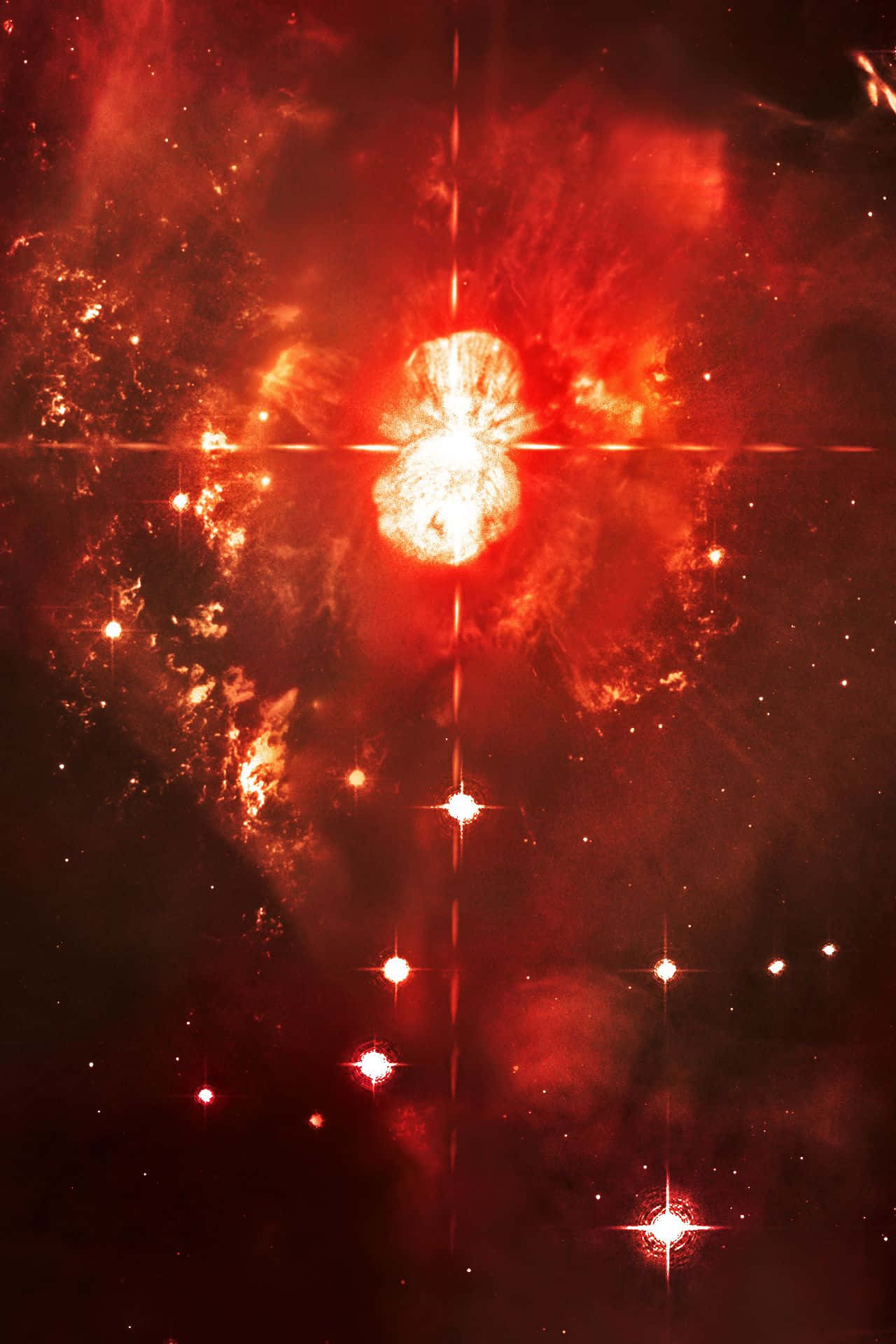 Stunning Quasar in Galaxy Wallpaper