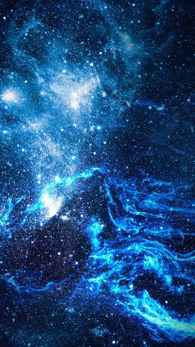 Majestic Quasar in Deep Space Wallpaper