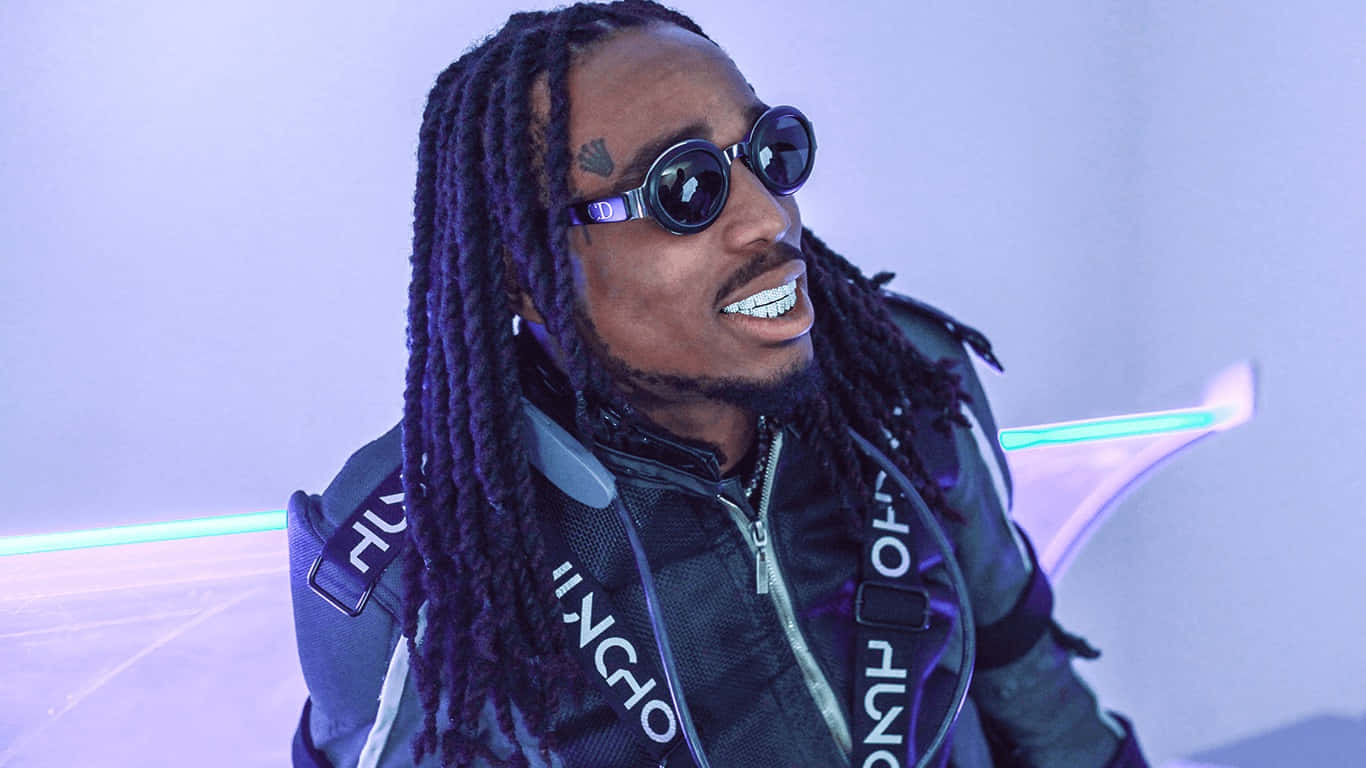 Quavo - The Style Icon In Music World Wallpaper