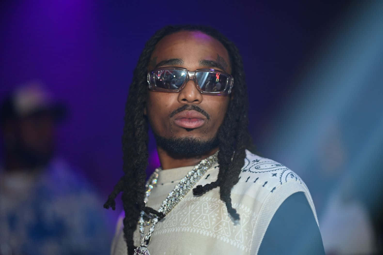 Quavo En Tenue De Concert Fond d'écran