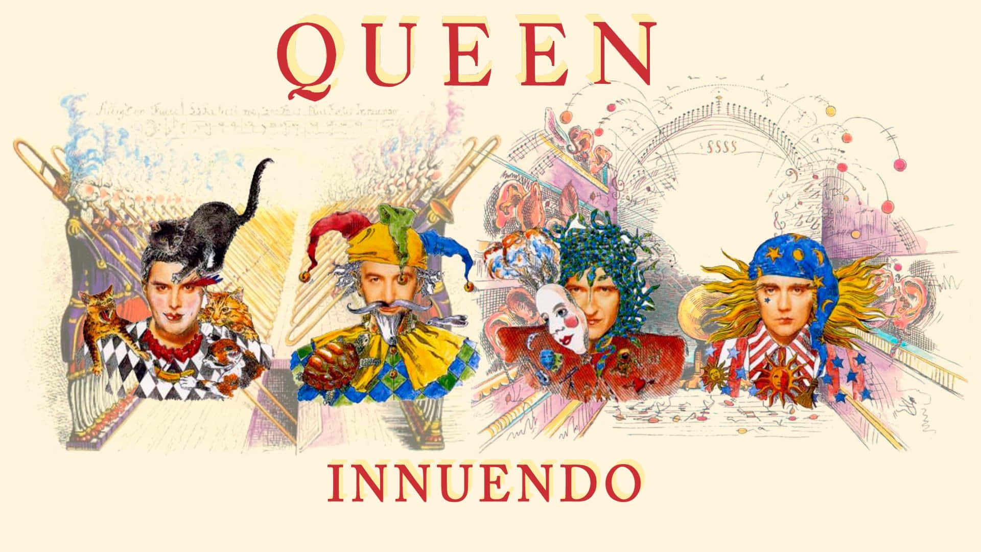 Feiernsie Rock & Roll-royalty Mit Queen