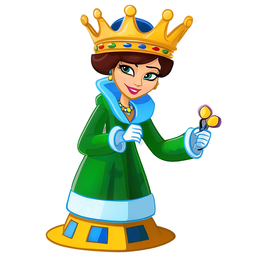 Download Queen Cartoon Character Png 05212024 | Wallpapers.com