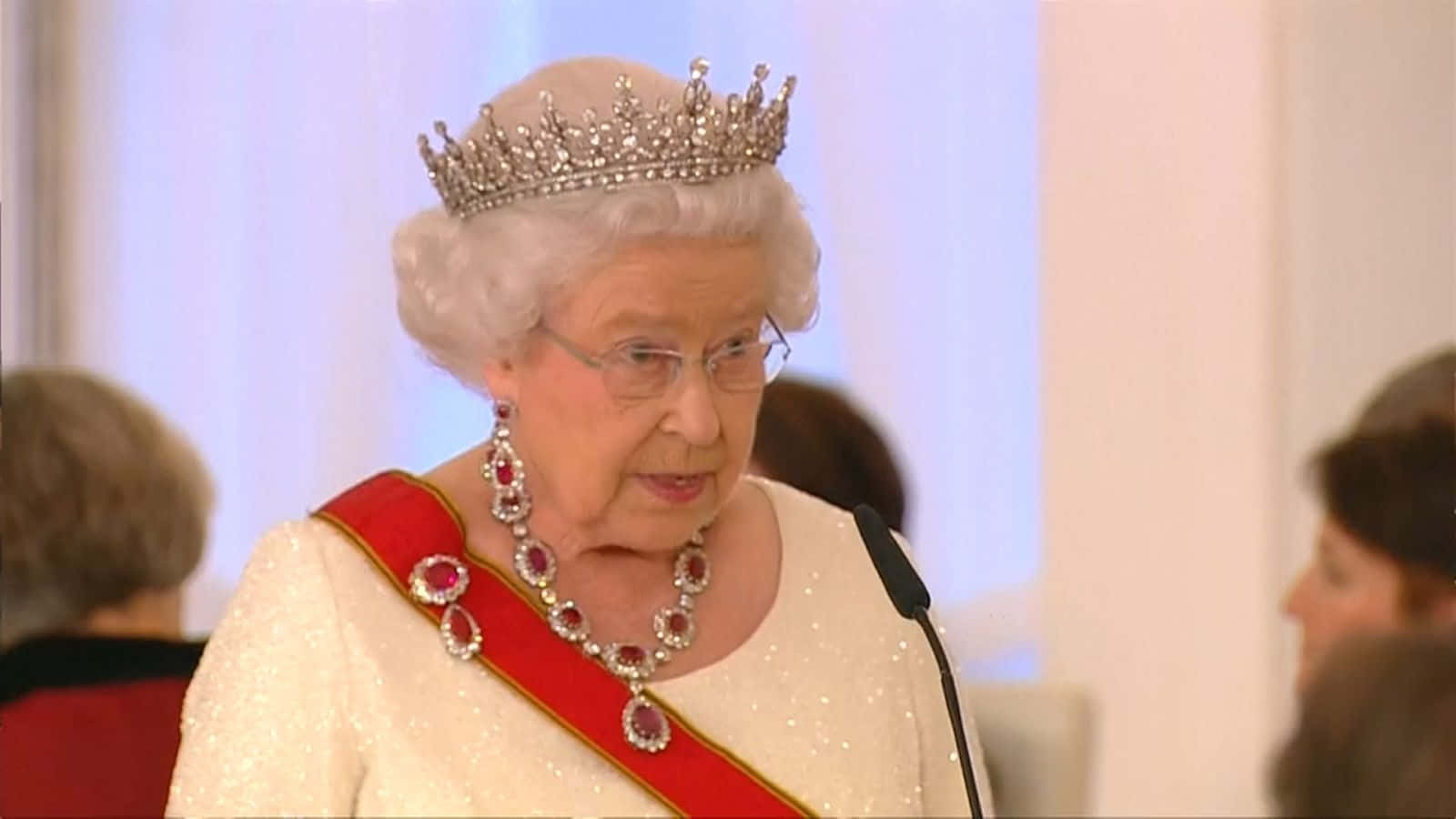 Queen Elizabeth II in a Regal Portrait