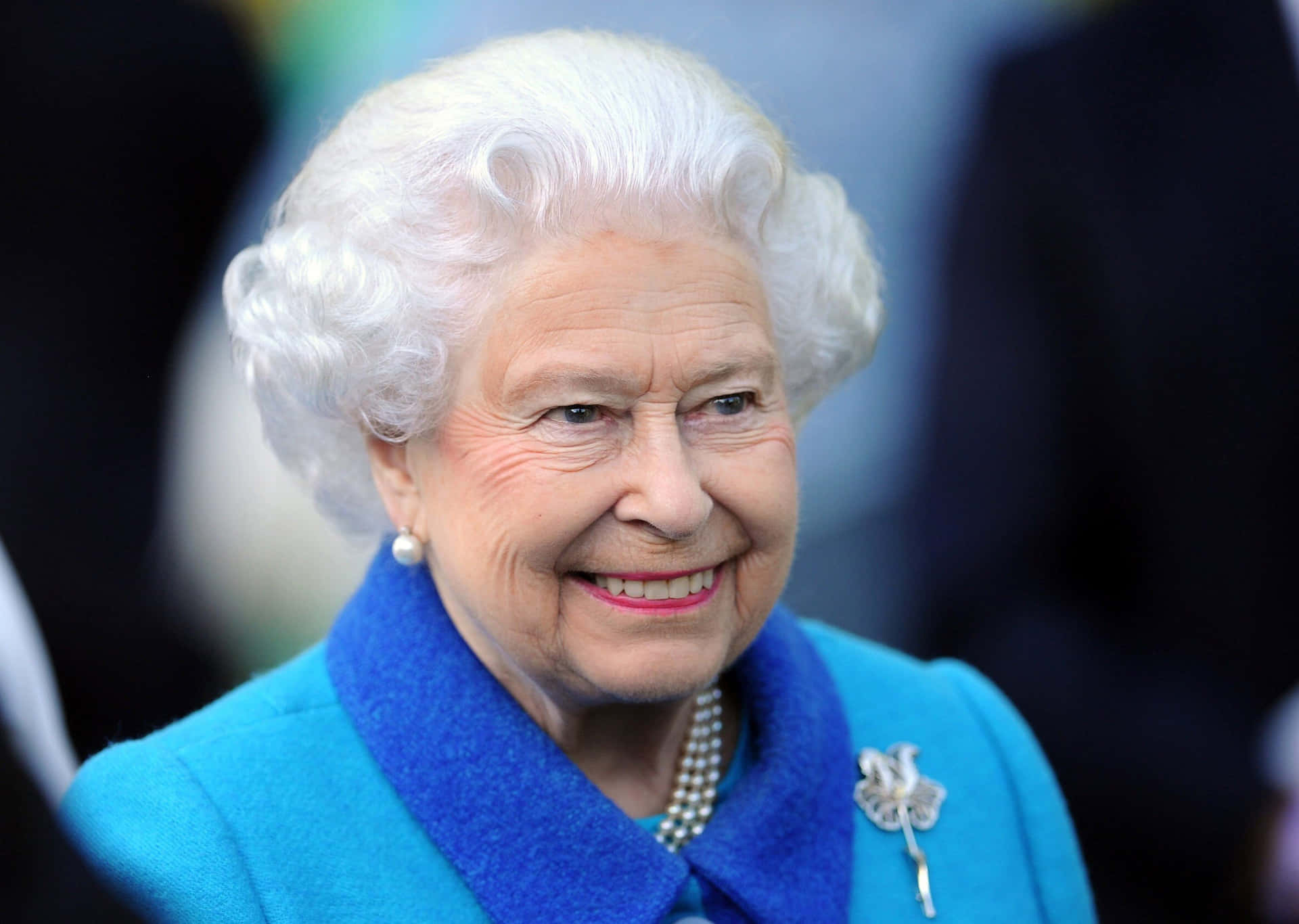 Her Majesty Queen Elizabeth II in her Royal Dress