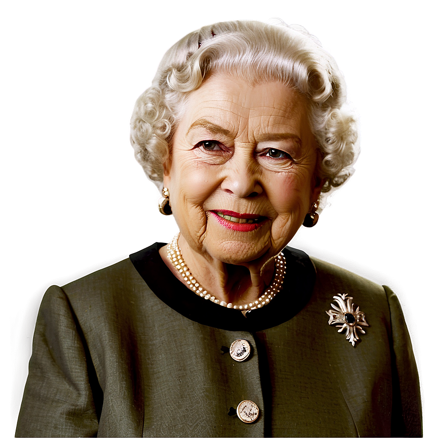 Download Queen Elizabeth Portrait Png Rmg | Wallpapers.com