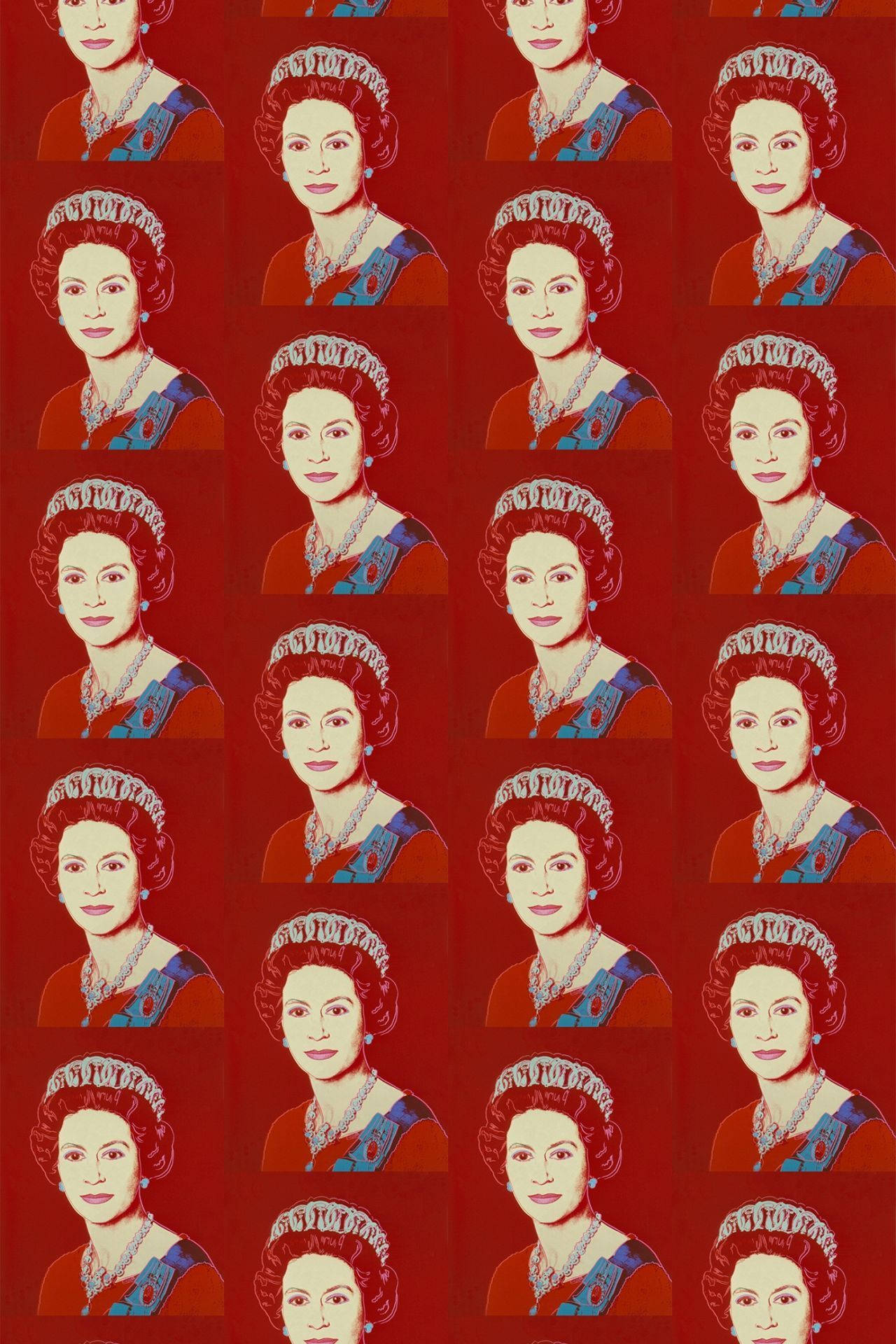 Queen Elizabeth Vector Art Wallpaper