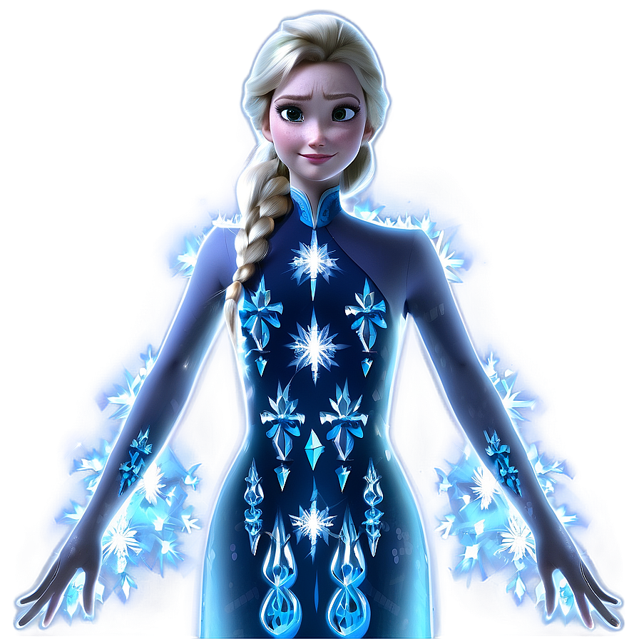 Download Queen Elsa Ice Magic Png Jsq85 | Wallpapers.com