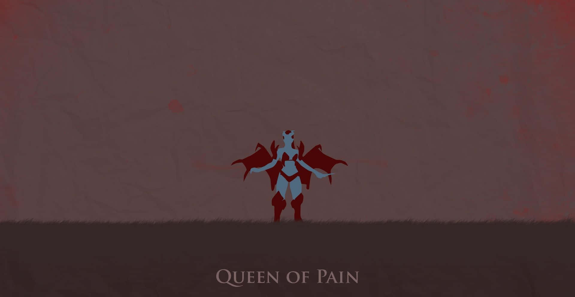 Stunning Queen of Pain Wielding Power Wallpaper