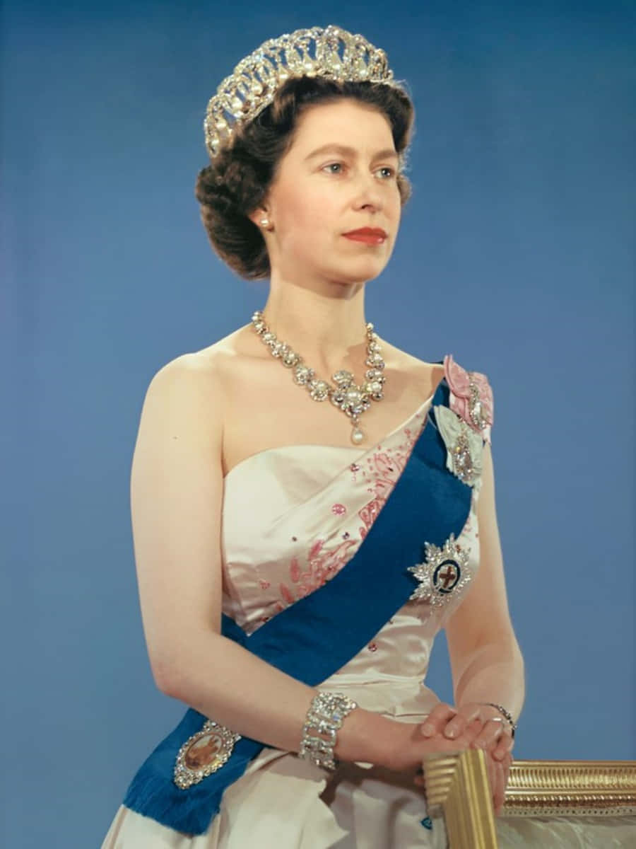 Queen Elizabeth Ii In Her Tiara