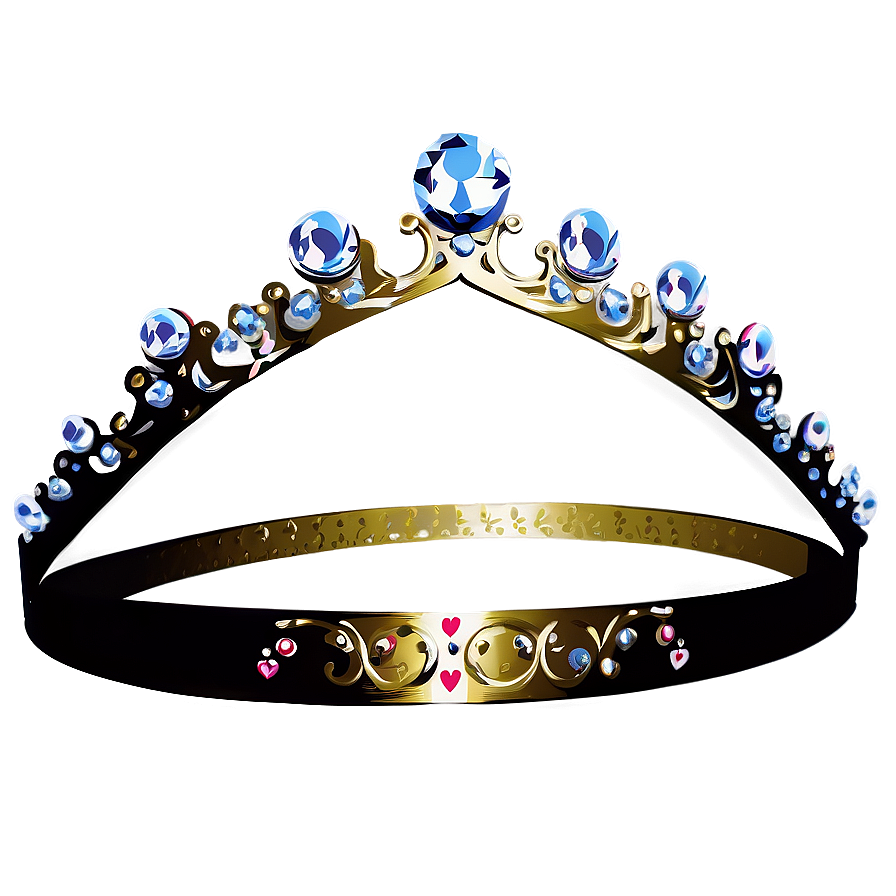 Queen's Tiara Graphic Png Vrq65 PNG