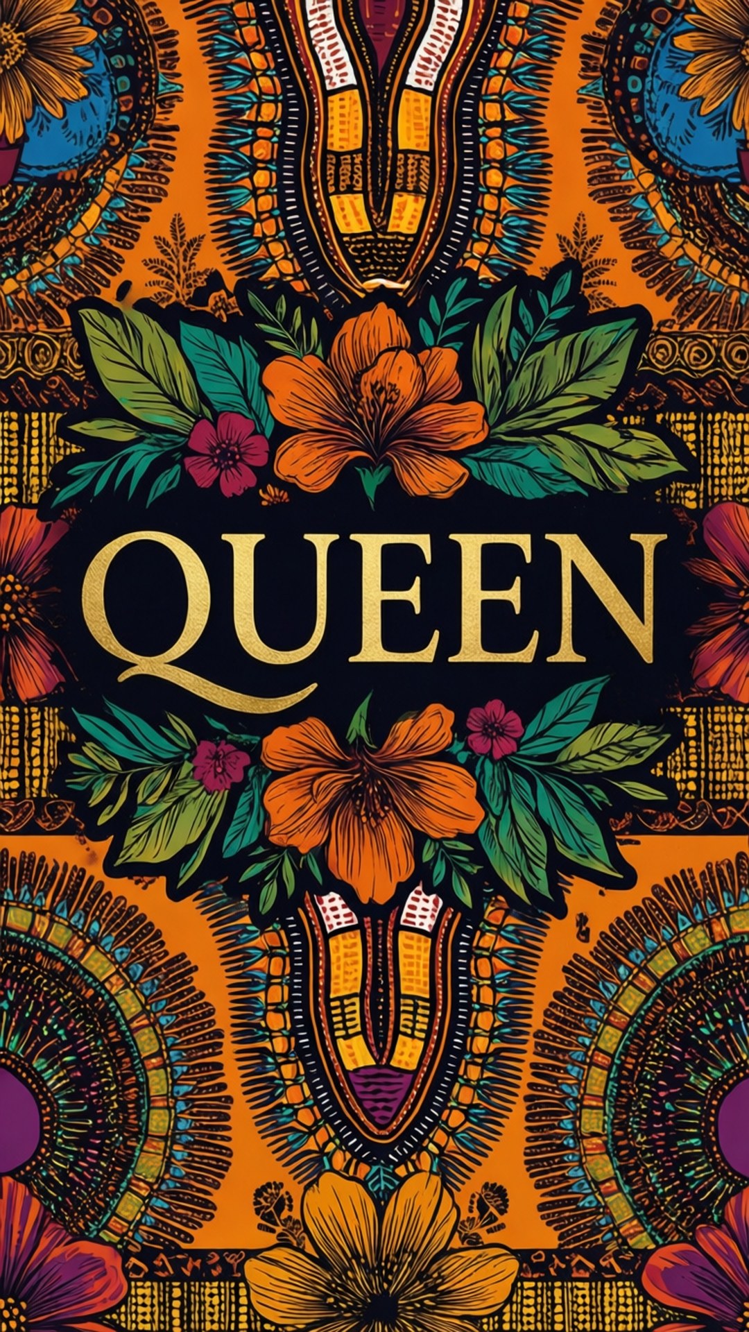 Queen Typography Fonds d'écran