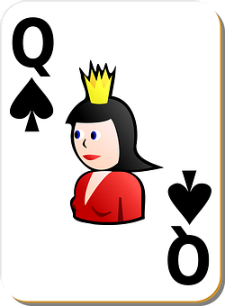 Queenof Spades Playing Card PNG